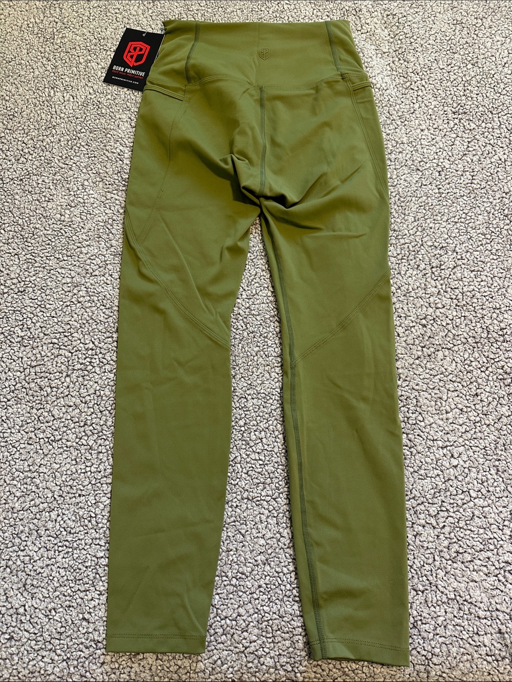 Born Primitive Olive Performance Joggers for Women